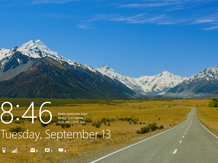 windows 8 lock screen